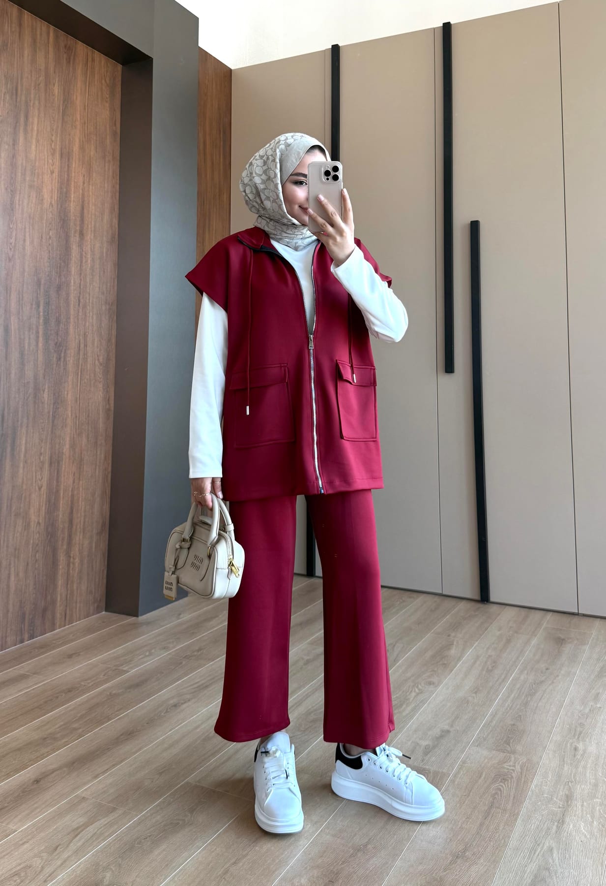 YELEKLİ SCUBA TAKIM BORDO